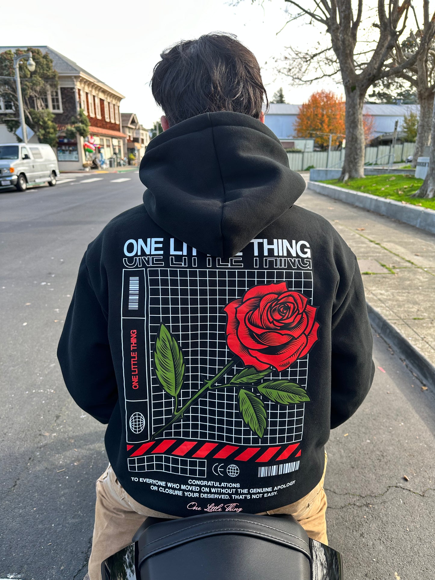 Be Kind To Yourself - Unisex Oversized Hoodie (Black)