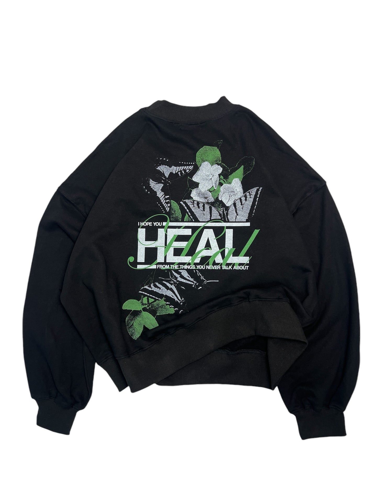 Black Healing Sweater