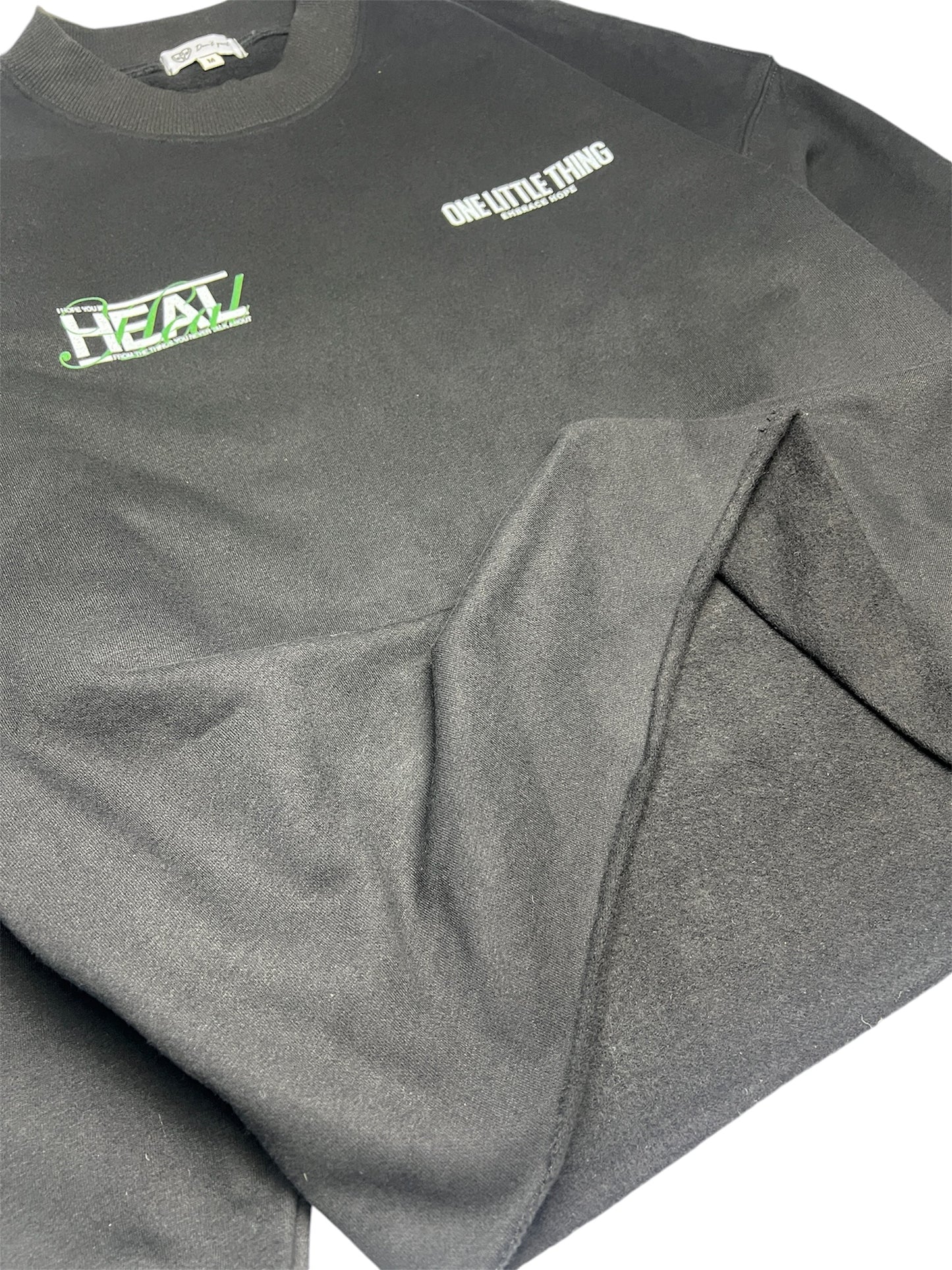 Raw Edge Healing Sweater